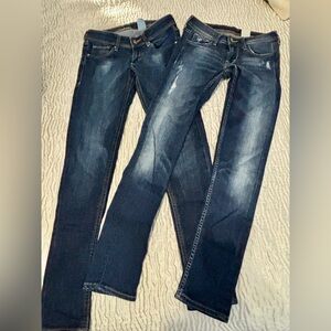 H&M low rise skinny jeans